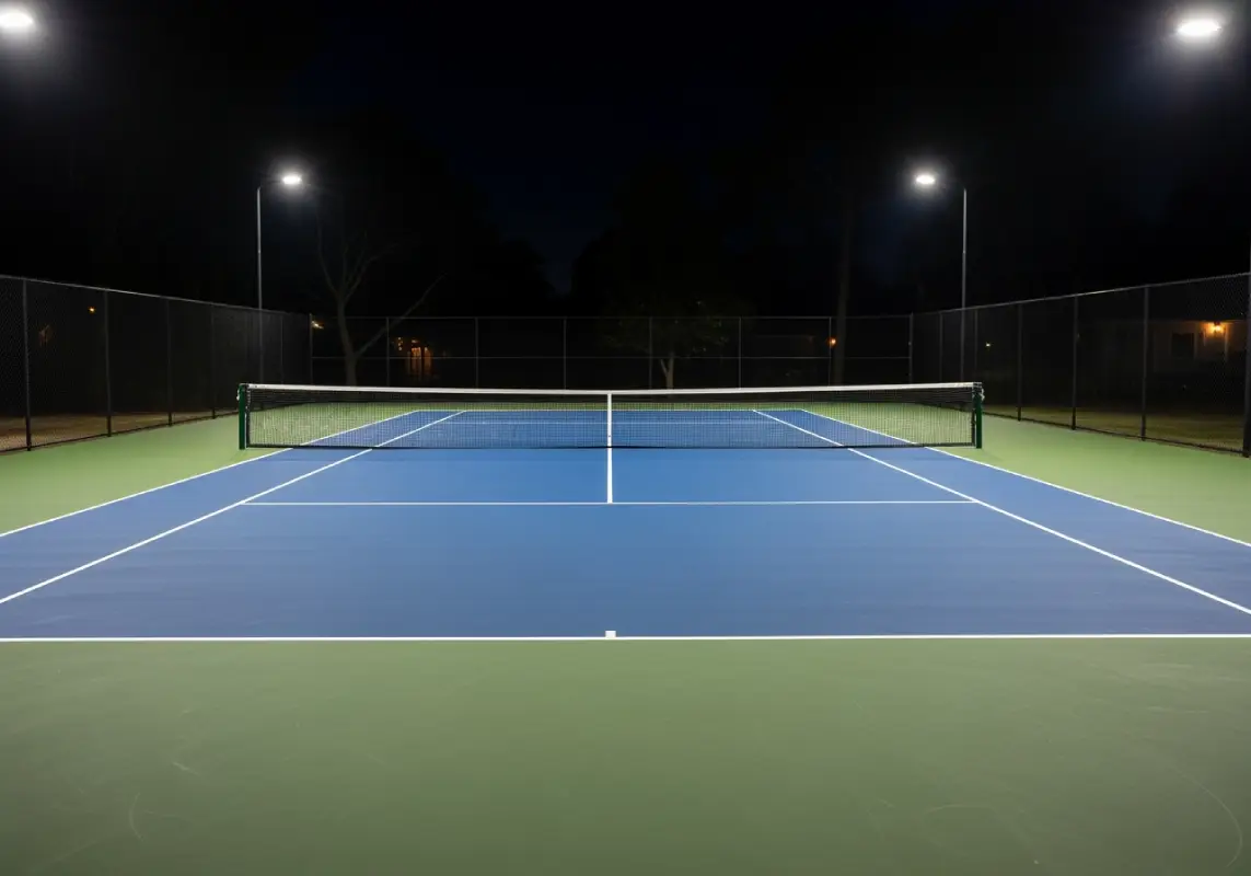 Tennis Court Lighting Design