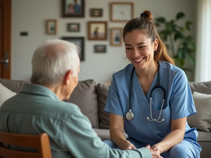 non healthcare backgrounds succeeding as professional caregivers