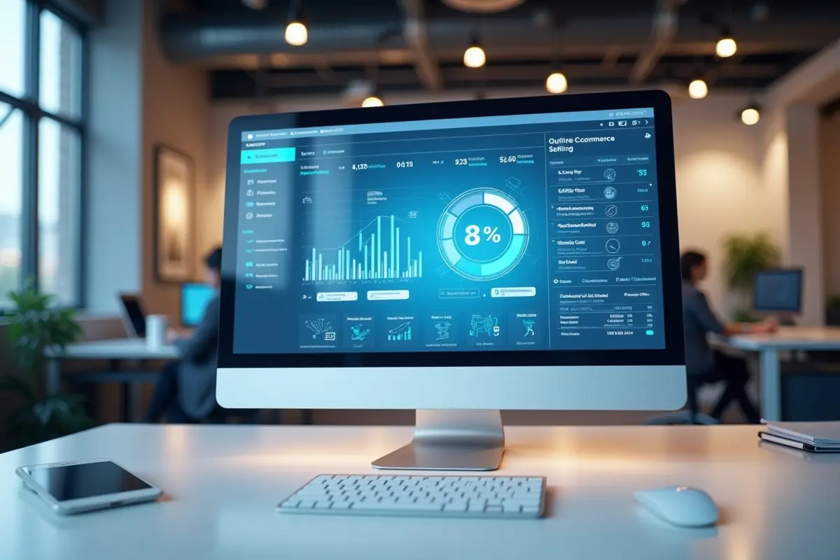 modern ecommerce platform featuring advanced online selling technology